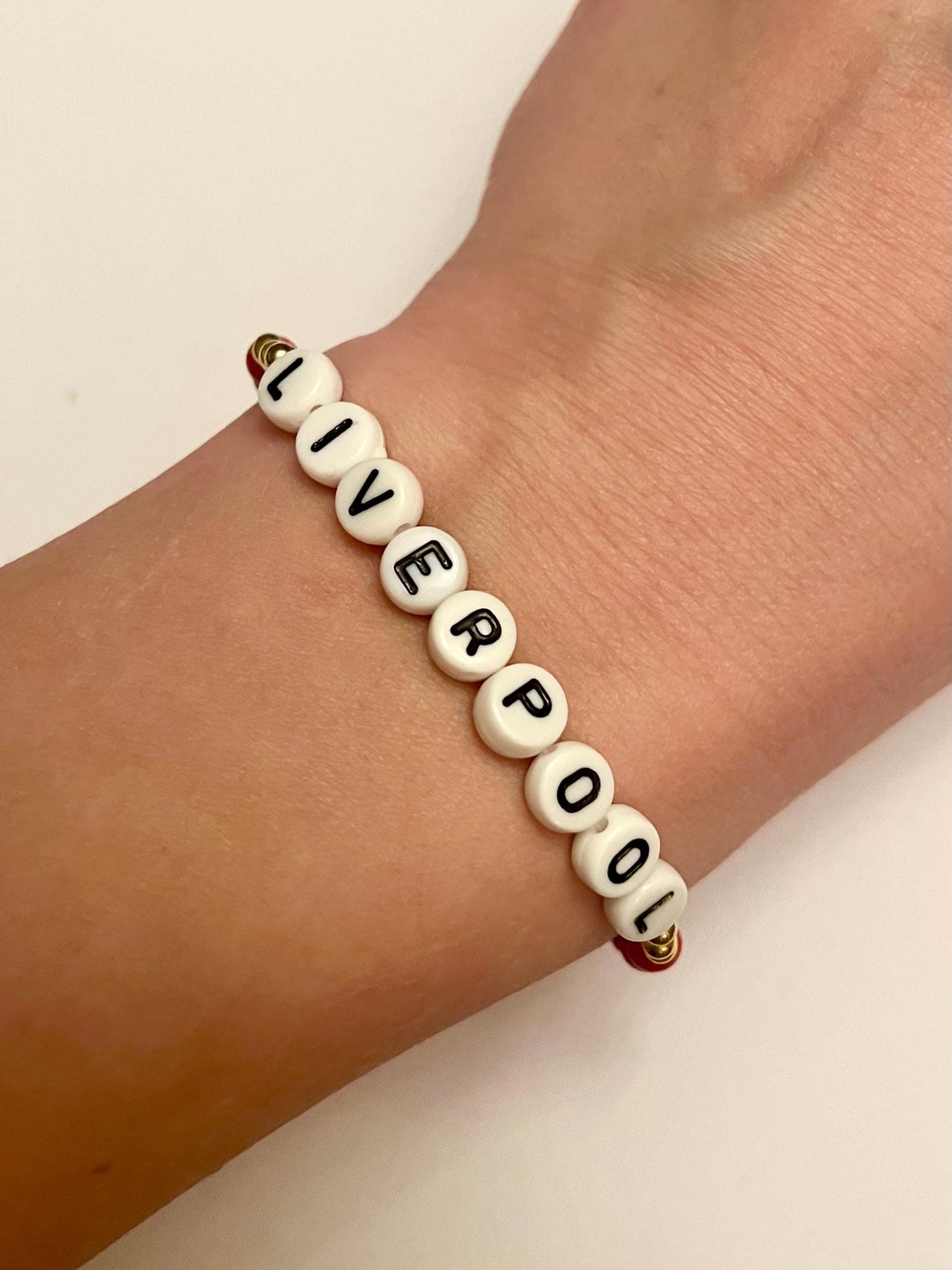 Liverpool Armband Liverpool Fotbollsklubb LFC Armband för Liverpool Fan Present smycken Liverpool Klubbtillbehör