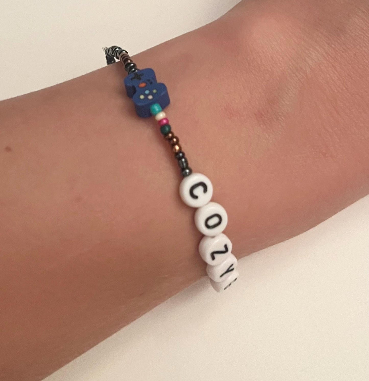 COZY GAMER Bracelet for Gamer Jewelry Gift for Gamer Console Charm
