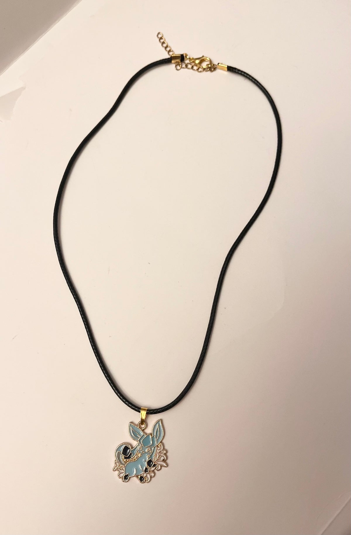 Sylveon Glaceon Necklace Eeveelutions Jewelry Pokemon Necklace Sylveon Charm Glaceon Pendant Eeveelution