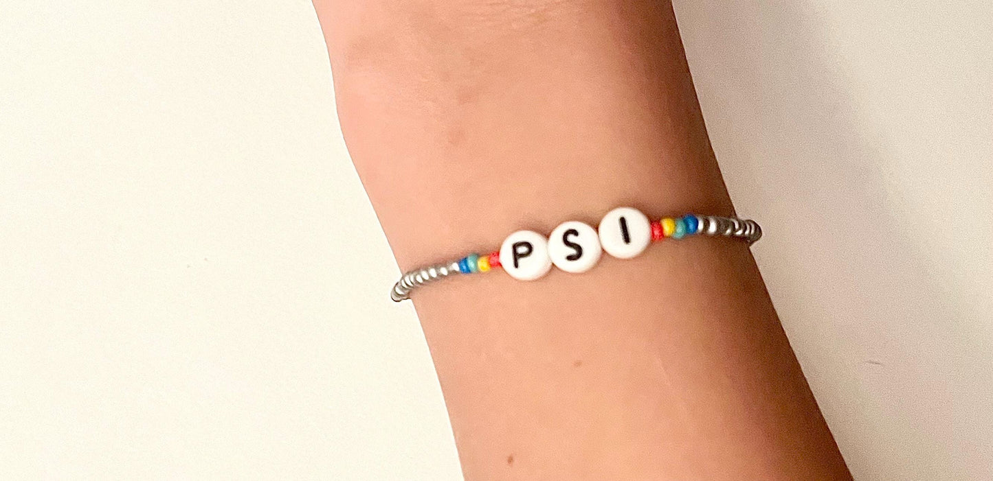 PlayStation 1 Bracelet Retro Video Game Bracelet for Retro Gamer PS1 Jewelry PlayStation Gift PS1 Nostalgic Simple Bracelet with Seed Beads