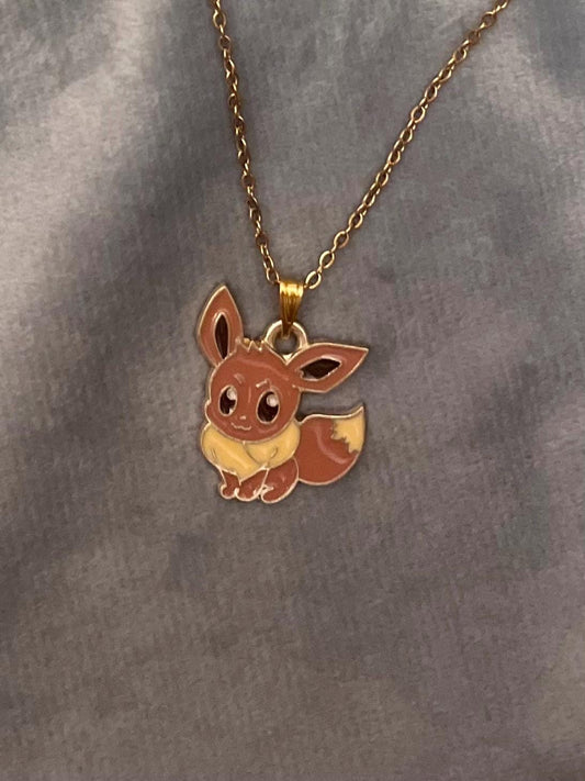 Eeveelutions Necklace Pokemon Jewelry Nintendo Lover Gift Pokemon Lover Eevee Necklace Eeveelution