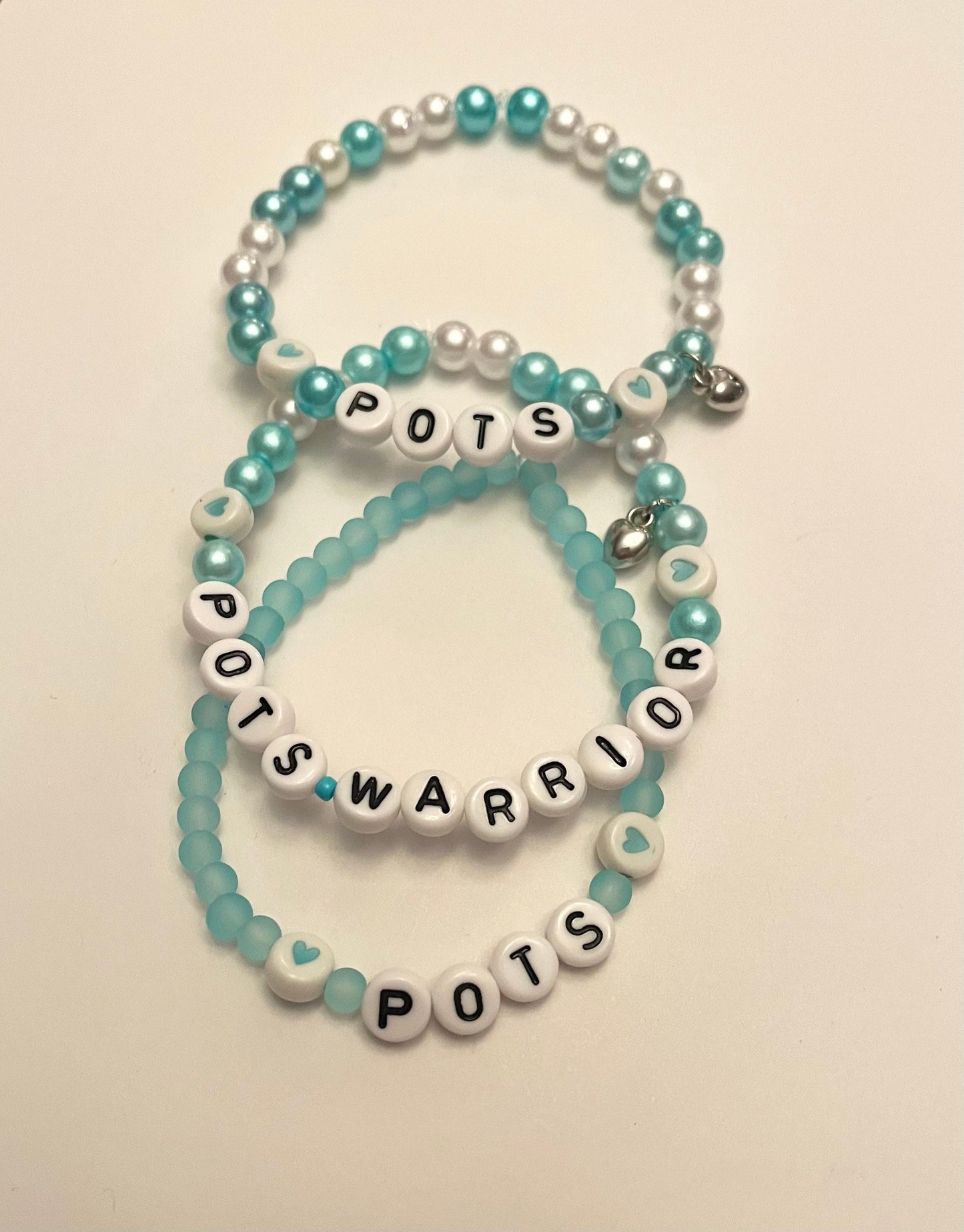 POTS Armband Elastiskt Pärlarmband POTS Medvetenhet POTS Warrior 