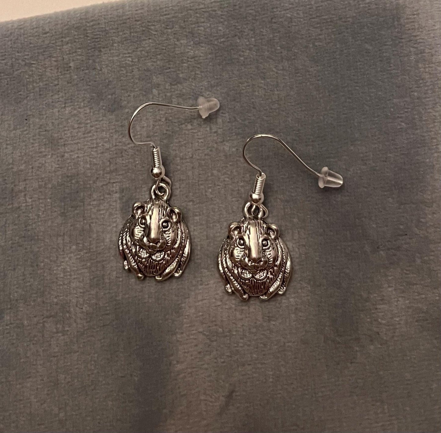 Guinea Pig Earrings Silver Imitation Minimalistic Jewelry for Guinea Pig Lover Gift Animal Earrings Cavy