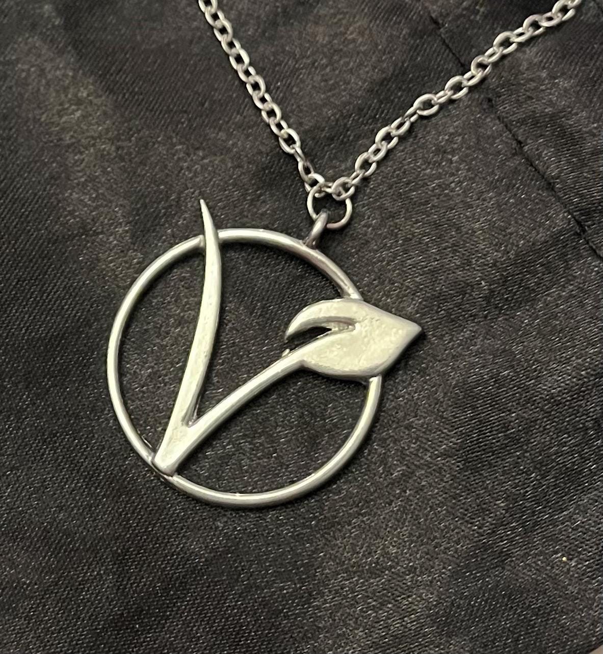 Veganskt halsband silverimitationssmycken för vegansk present växtbaserad etikett vegansk skylt merchandise vegansk