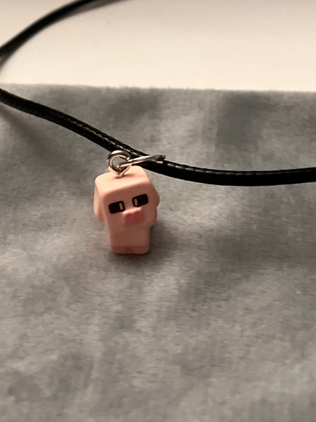 Minecraft Gris Halsband Minecraft Smycke Minecraftberlock Minecrafthalsband