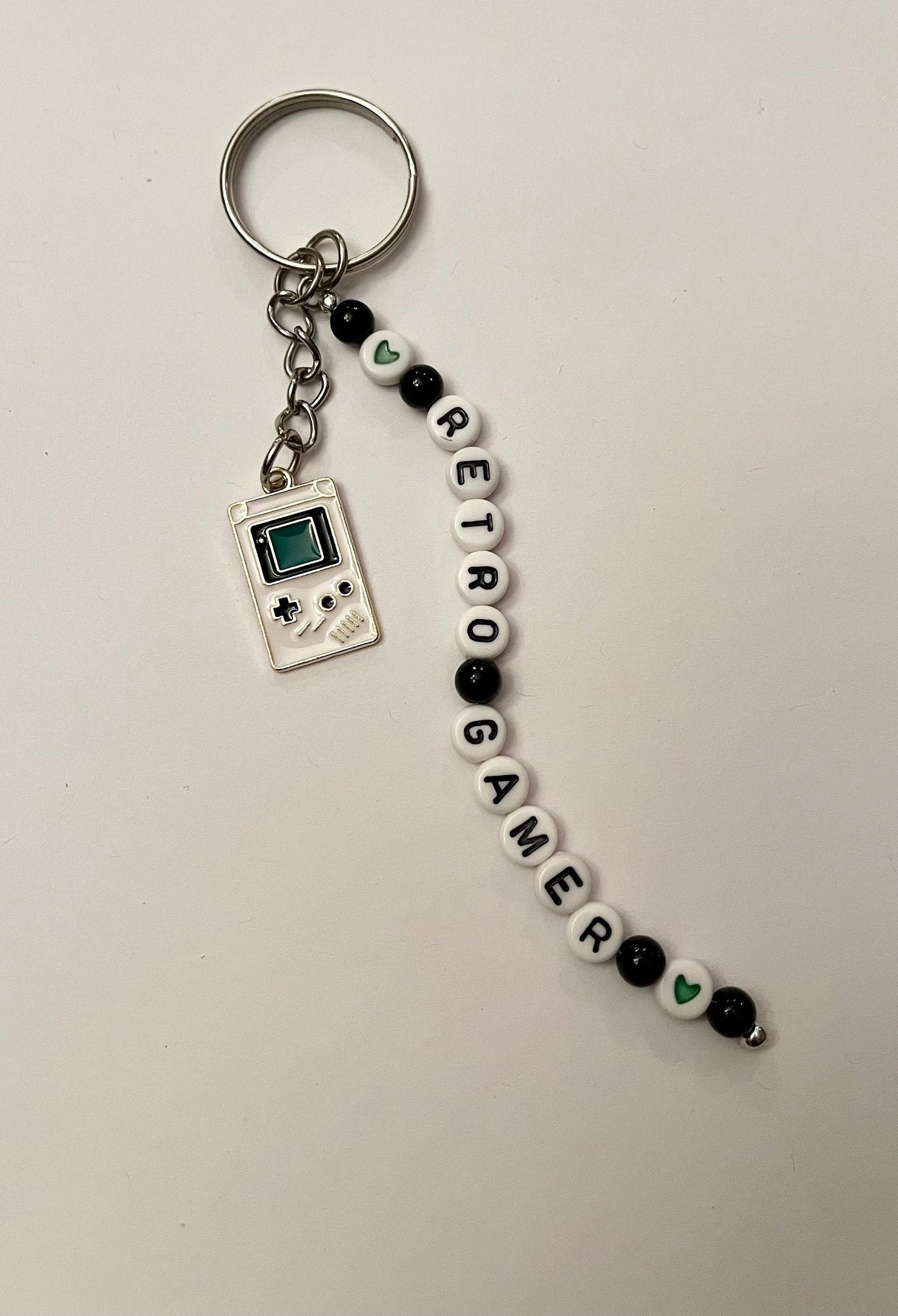 Game Boy Nyckelring Nintendo nyckelring Present till Retro Gamer Tv-spel accessoar