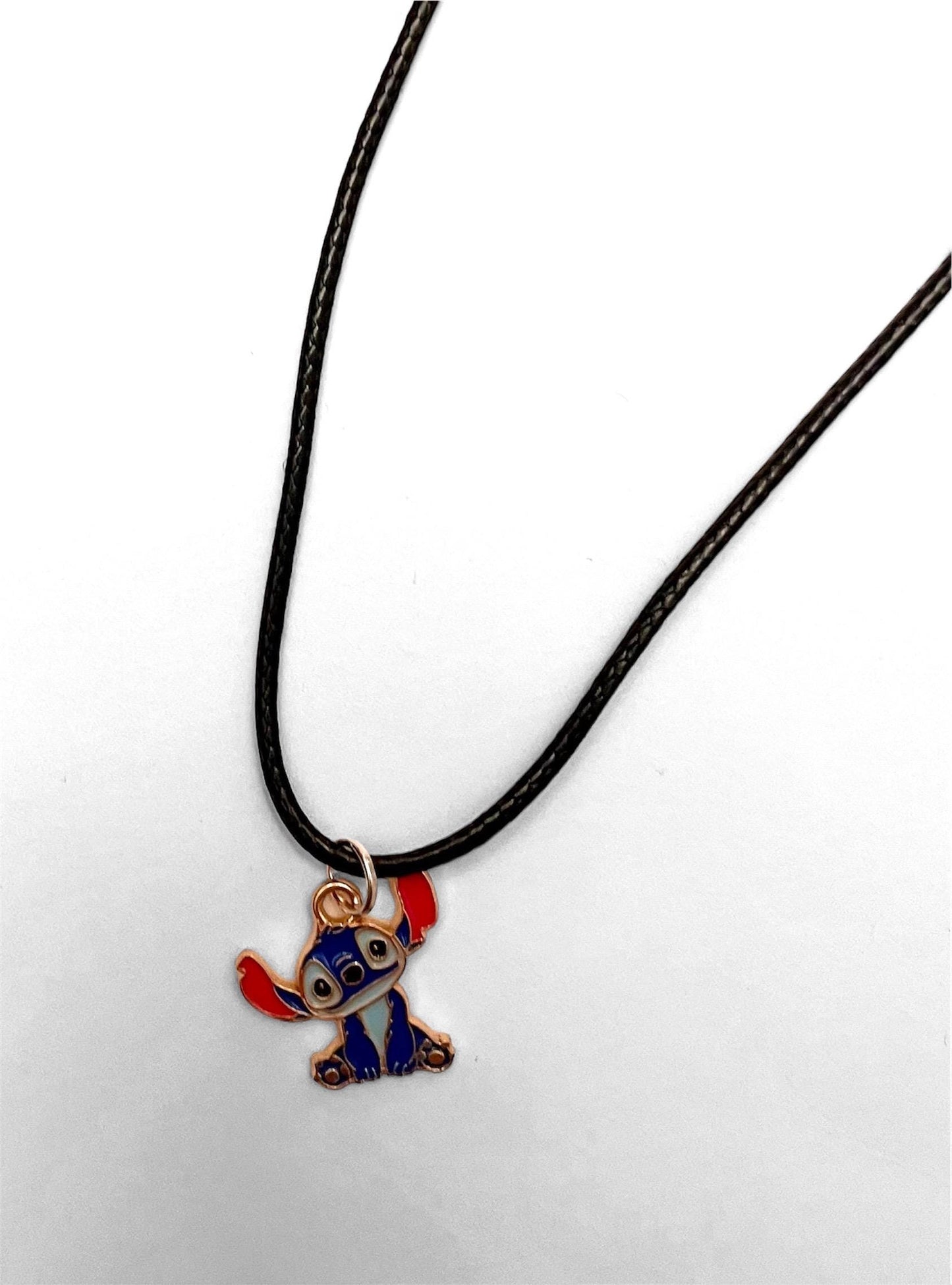 Lilo and Stitch Necklace with Stitch Charm Gift for Disney Lover Jewelry Stitch Pendant