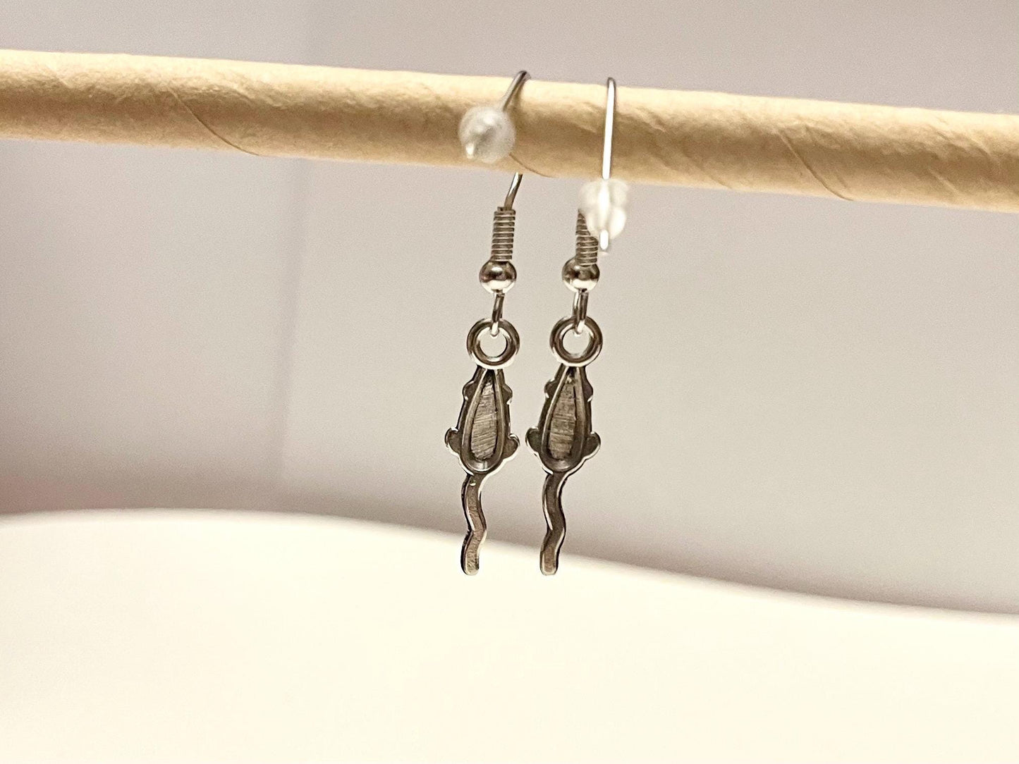 Råttor örhängen Silverimitation Musörhängen Minimalistiska Smycken med djur Råttor örhängen Möss Örhängen 