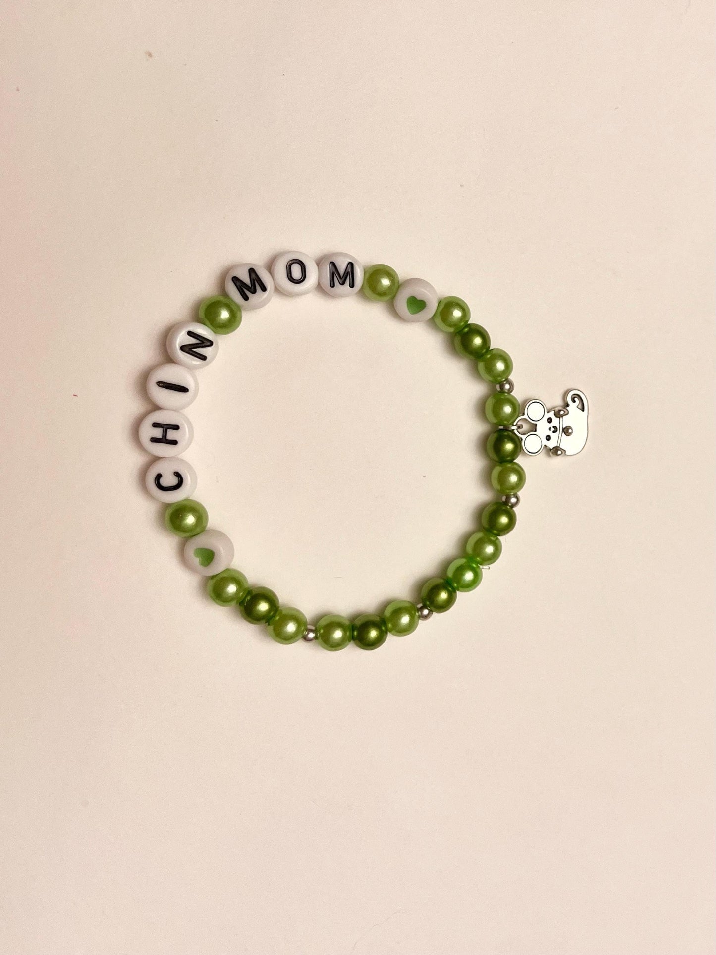 Chin Mom armband Chinchilla mamma present till chinchillaägare smycken för chinchillaälskare