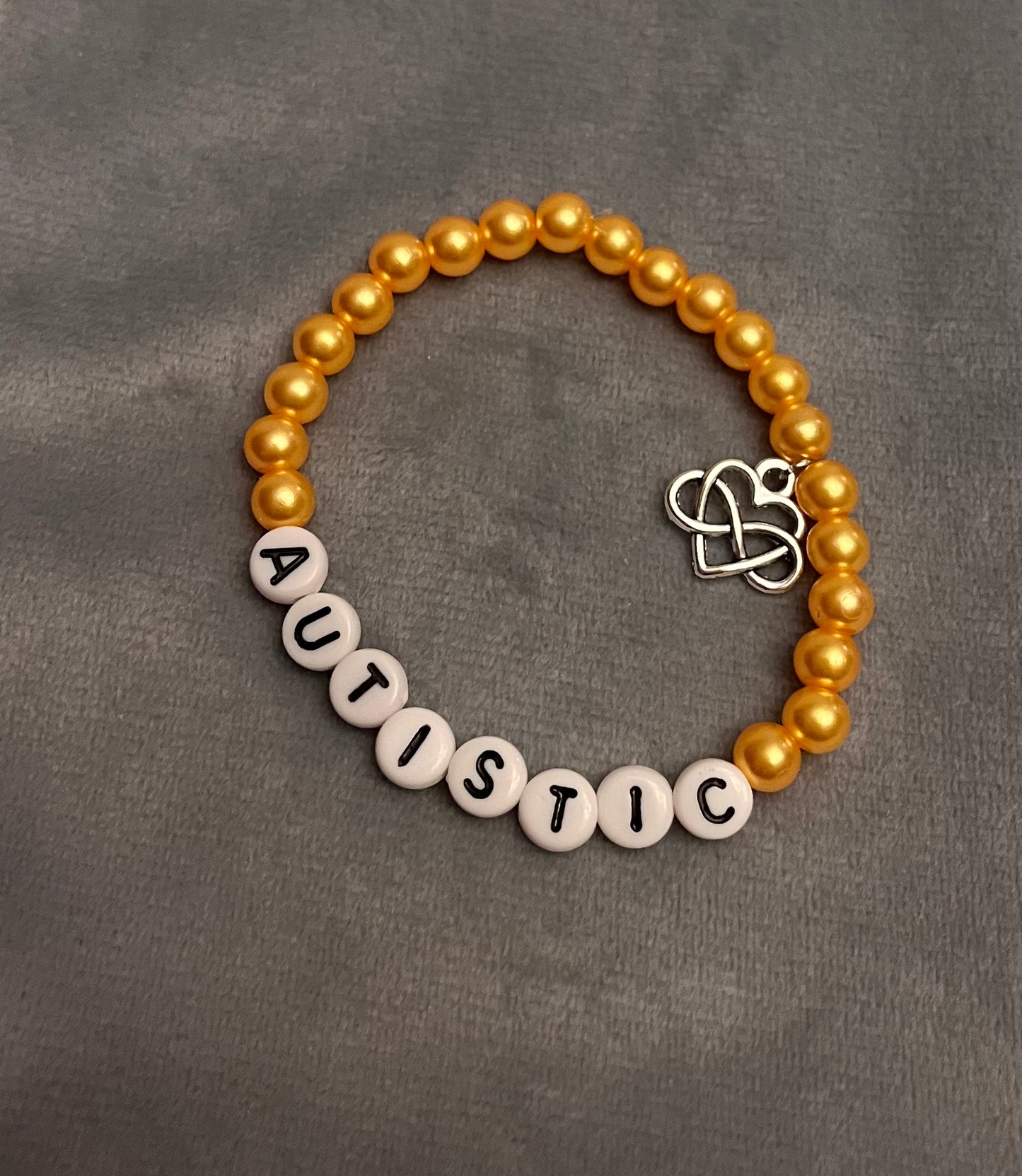 Autism Bracelet Elastic Beaded Bracelet Autism Awareness ASD Jewelry Autistic Bracelet