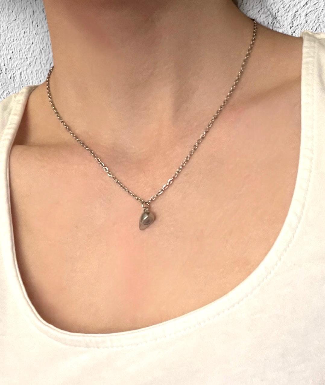 Magnetic Heart Necklace for Couples and Best Friends Necklace Silver Imitation Jewelry Friendship Necklace