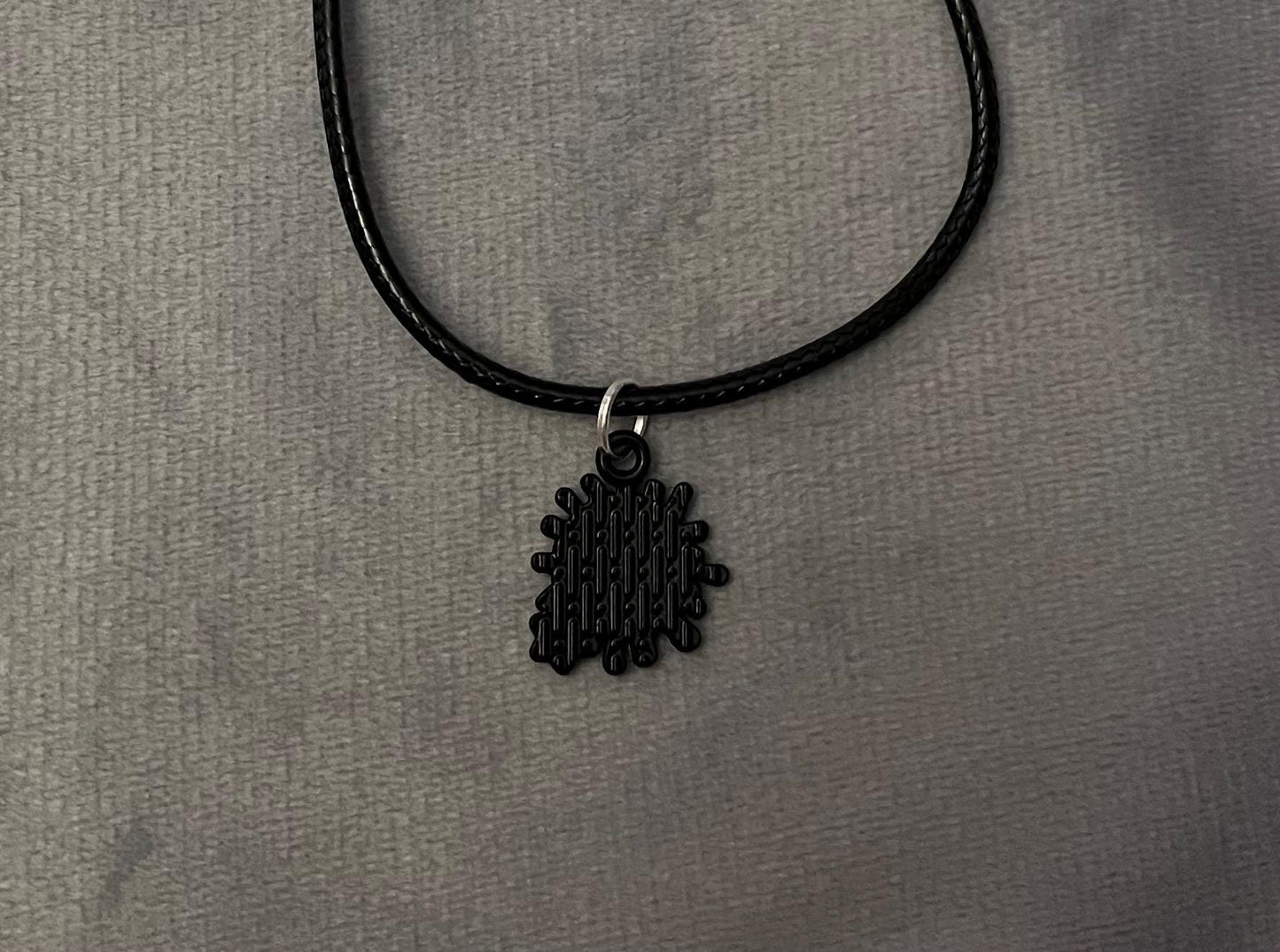 Susuwatari Choker Studio Ghibli Halsband Black Soot Sprite Smycken Makkuro Kuroske Konpeitou Halsband för Ghibli-älskare Present