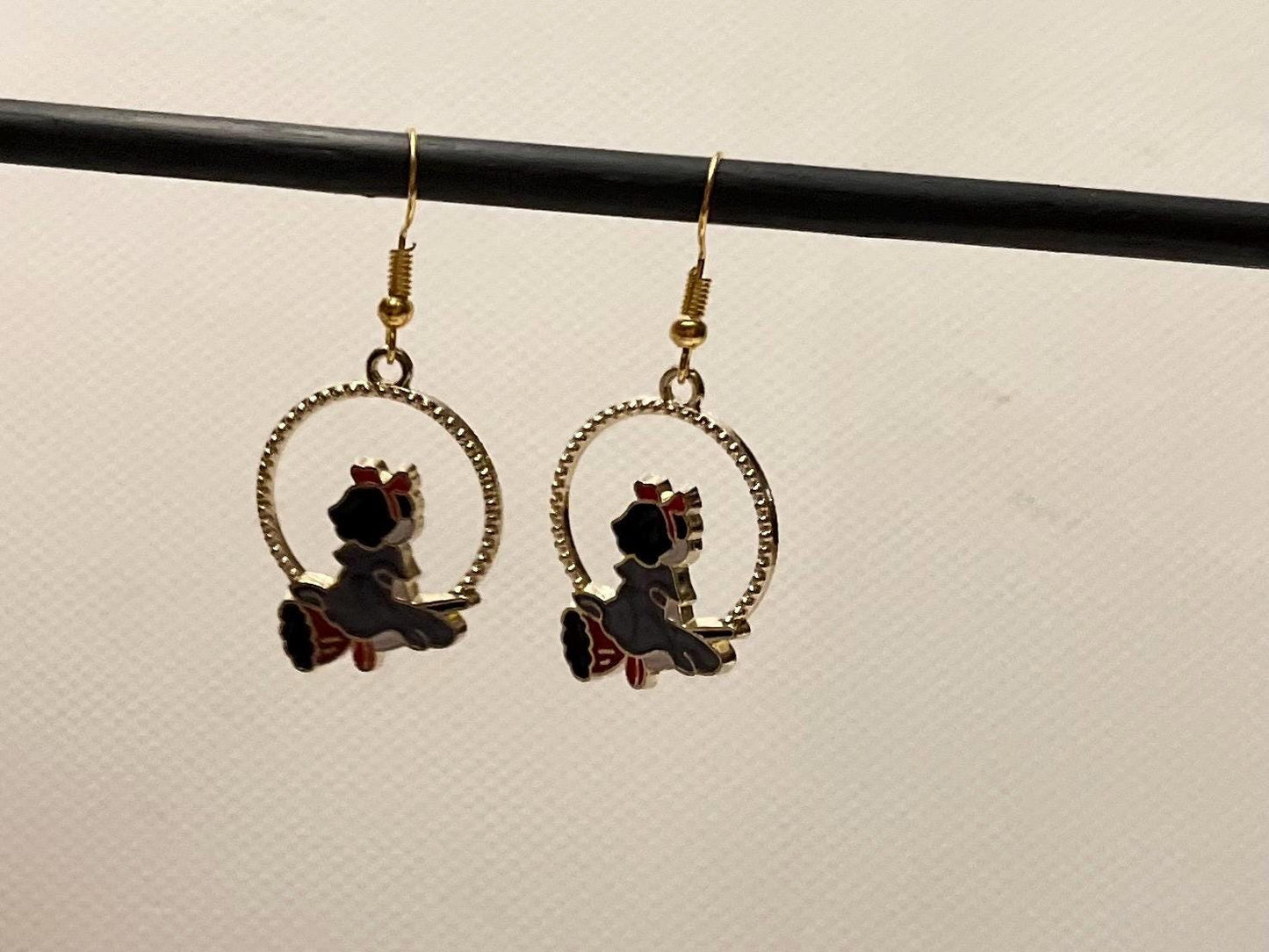 Kikis Expressbud örhängen Studio Ghibli örhängen för Ghibli-älskare smycke