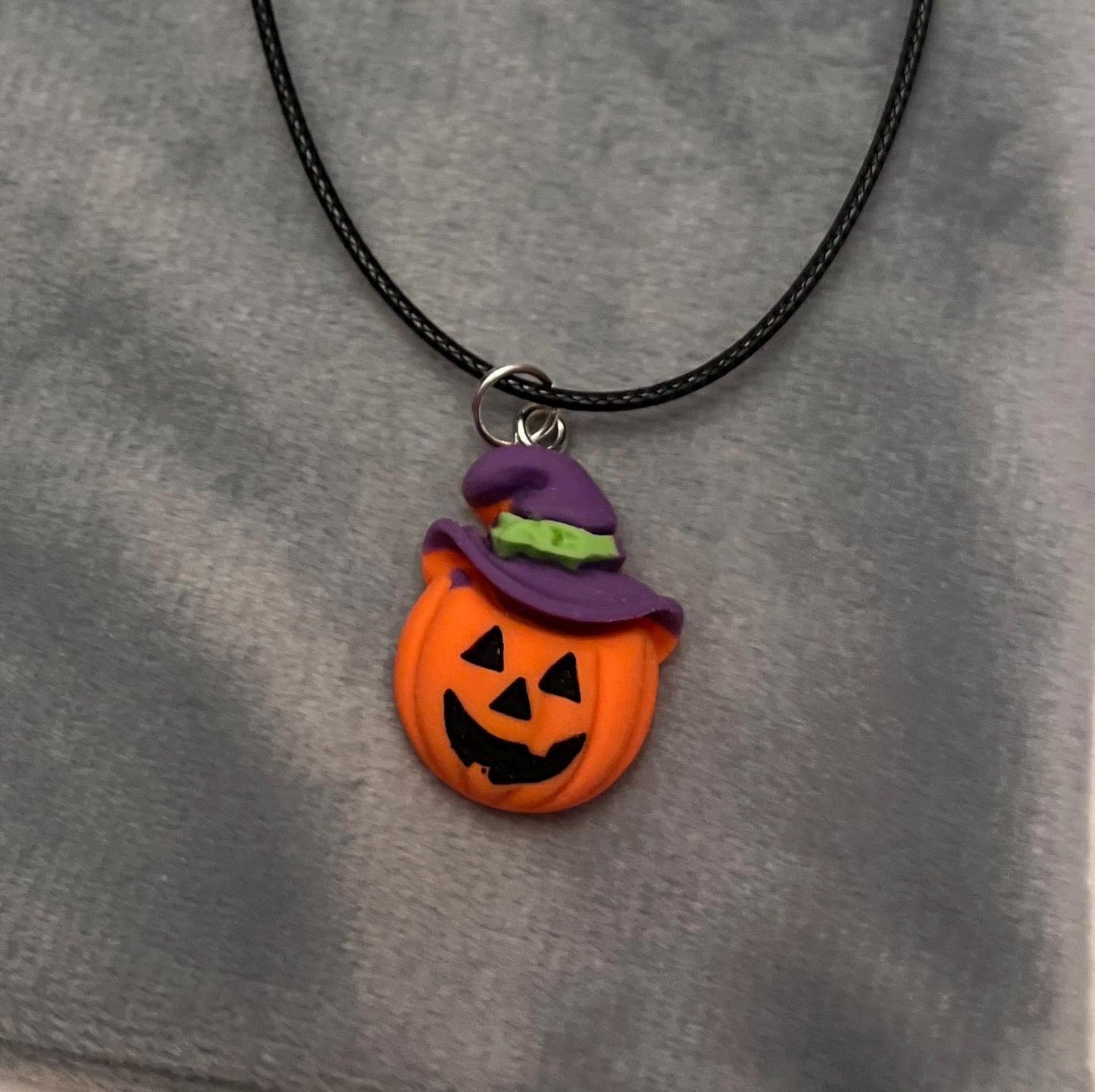 Halsband Halloween Choker Spöke Berlock Katt Hänge Söt Halloween Smycken Pumpa Halsband