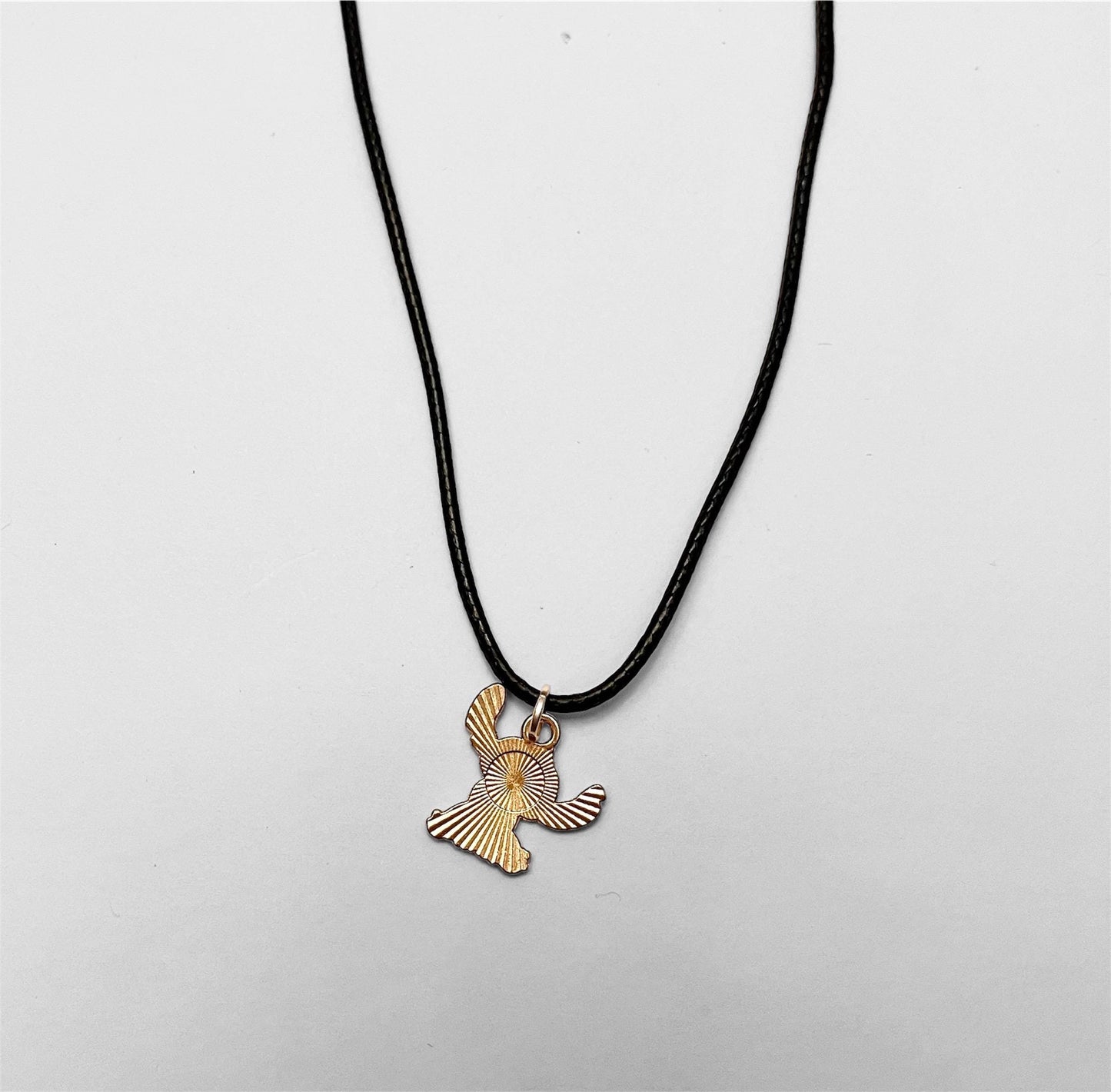 Lilo and Stitch Necklace with Stitch Charm Gift for Disney Lover Jewelry Stitch Pendant