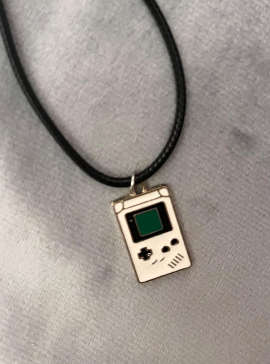 Nintendo Game Boy Necklace with Charm Fun and Nostalgic Gift for Retro Gamer Handmade Video Game jewelry Console Pendant