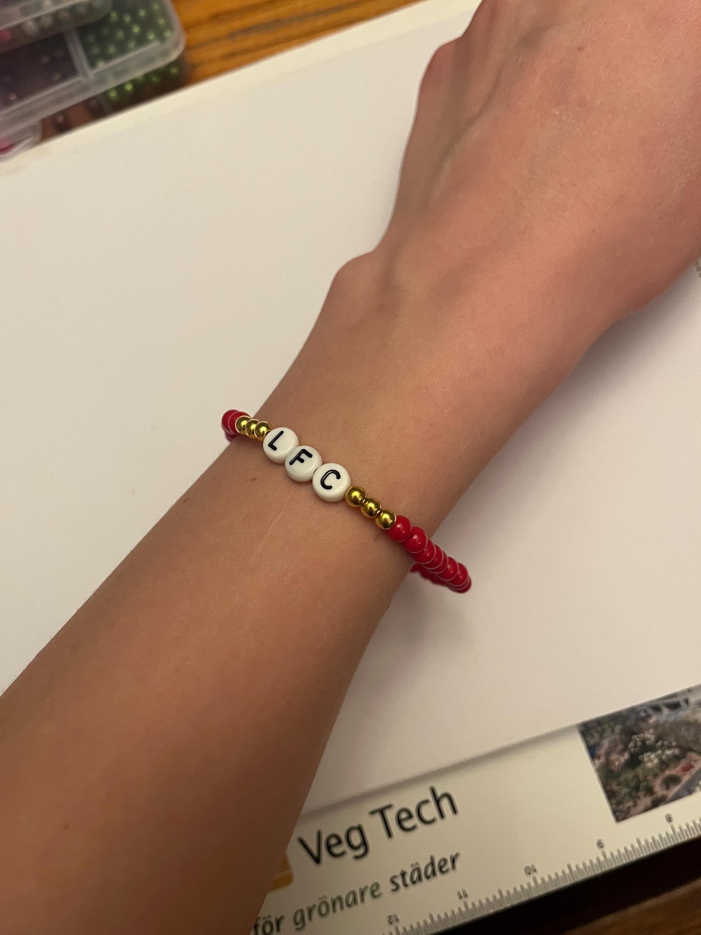 Liverpool Armband Liverpool Fotbollsklubb LFC Armband för Liverpool Fan Present smycken Liverpool