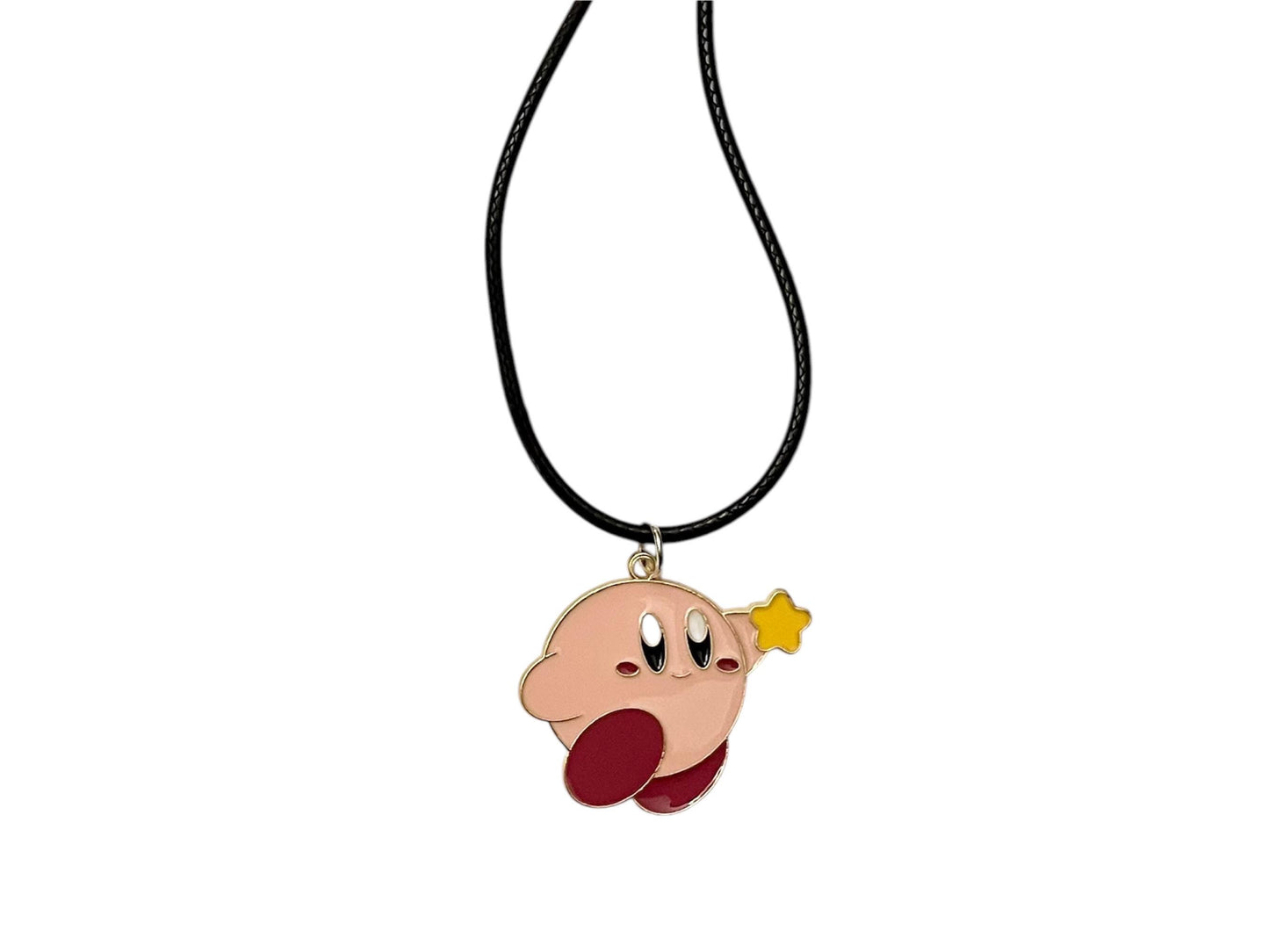 Nintendo Kirby Necklace for Retro Gamer Gift  Video Game Jewelry Kirby Charm Nintendo Pendant Kirby Jewelry
