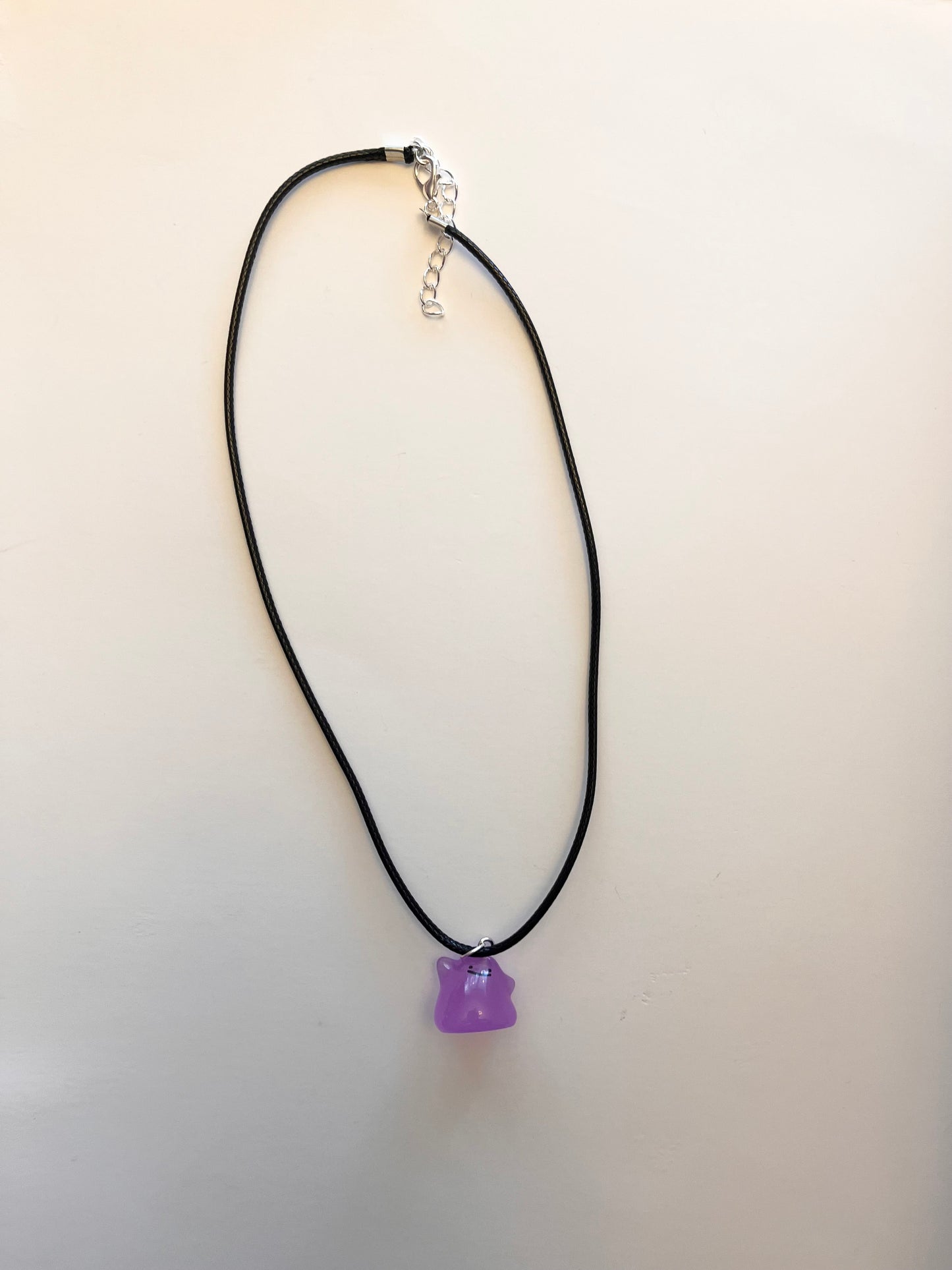 Ditto Halsband Pokemon Smycke Ditto Berlock Tv-spel Halsband för Pokemon-fan Shiny Ditto Pokopia Nintendo merch