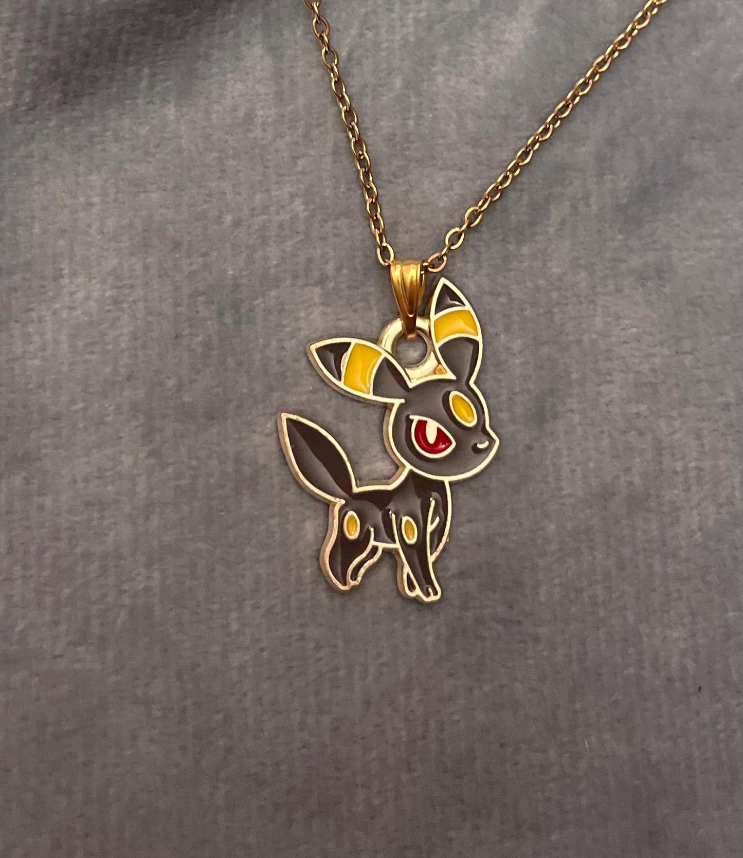 Eeveelutions Necklace Pokemon Jewelry Nintendo Lover Gift Pokemon Lover Eevee Necklace Eeveelution