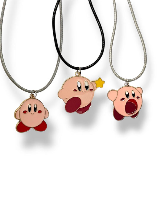 Nintendo Kirby Halsband för Retro Gamer Present Tv-spel Smycken Kirby Berlock Nintendo Hängsmycke Kirby Smycken