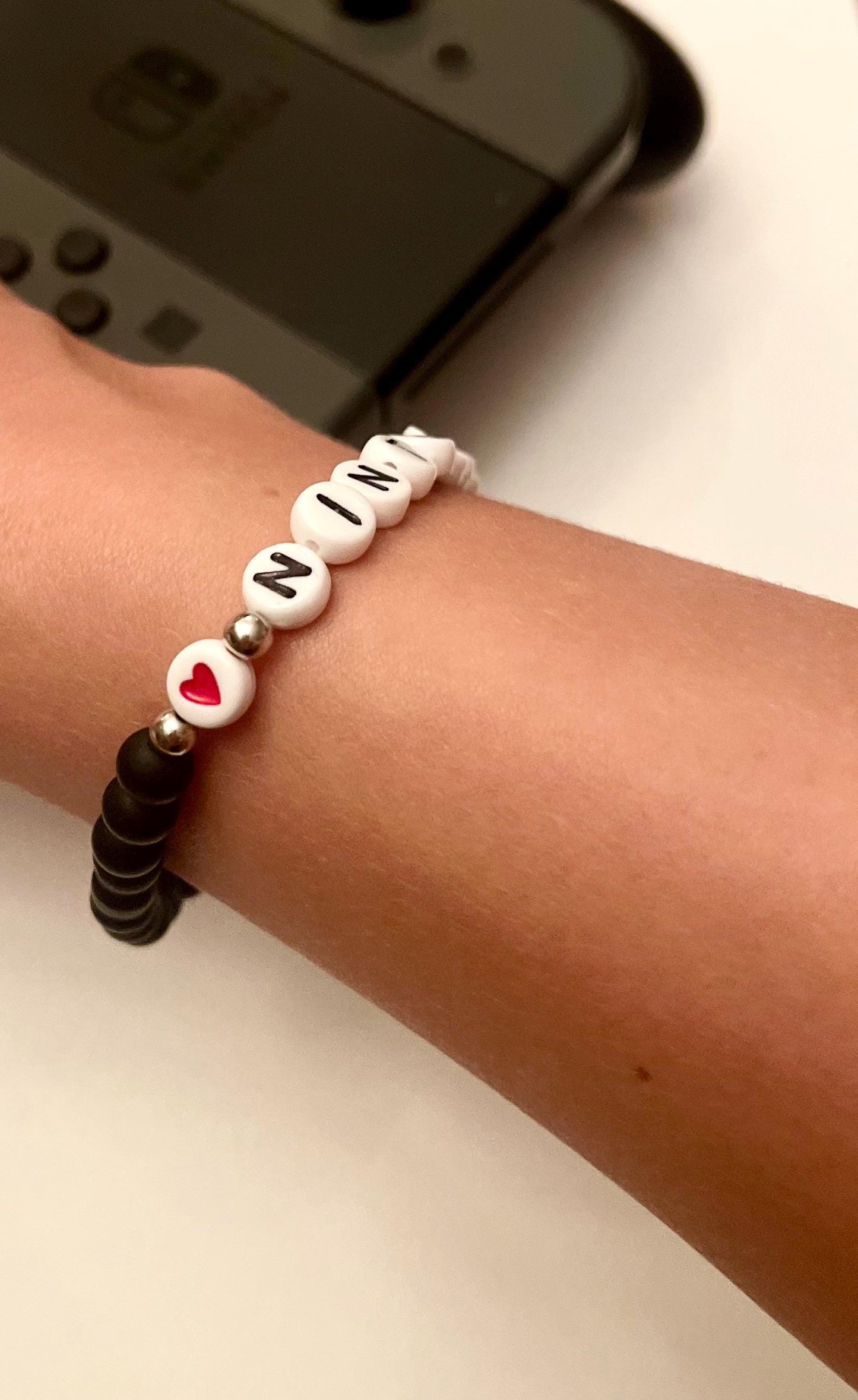 Nintendo Bracelet Beaded Gift for Nintendo Lover Jewelry for Gamer Jewelry Video Game