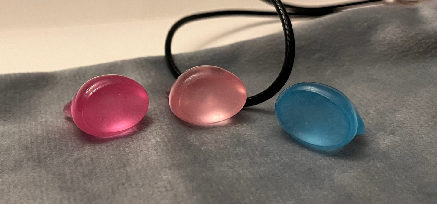 Ditto Halsband Pokemon Smycke Ditto Berlock Tv-spel Halsband för Pokemon-fan Shiny Ditto Pokopia Nintendo merch