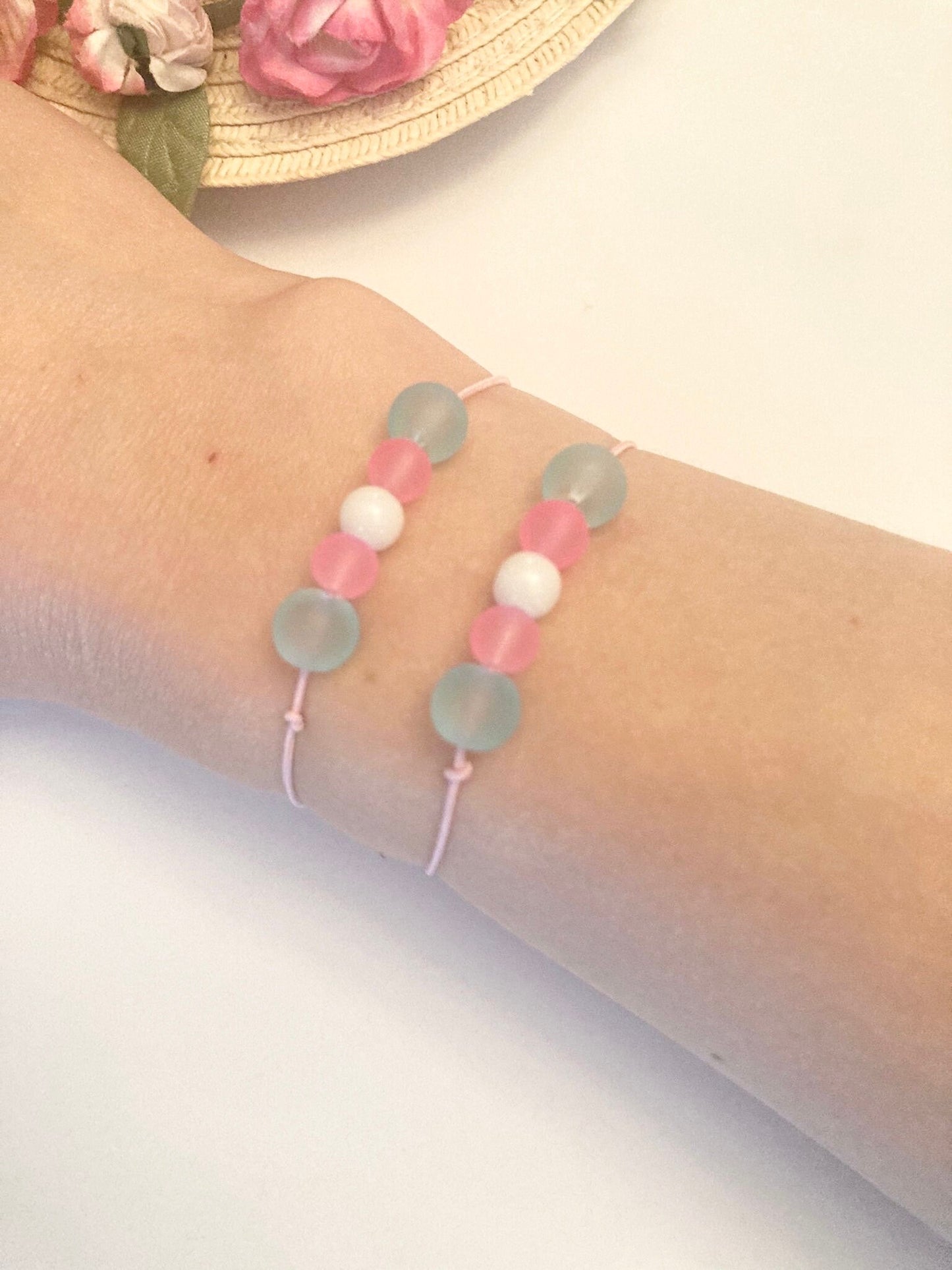 Trans Armband Pärlor Elastiskt Justerbart HBTQ+ Transsexuell Smycken Transgender för Pride Accessoarer