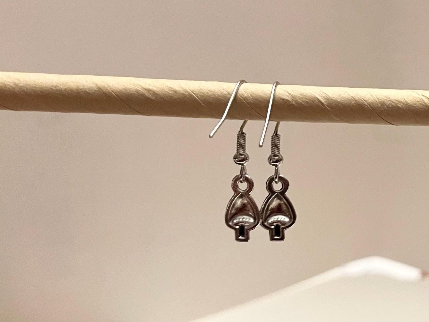 Mushroom Earrings Cottage Core Gift for Fairy Core Nature Lover Jewelry Mushroom Pendants