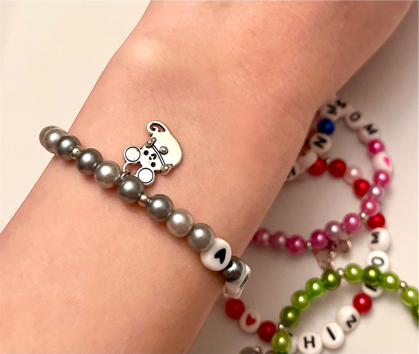 Chin Mom armband Chinchilla mamma present till chinchillaägare smycken för chinchillaälskare