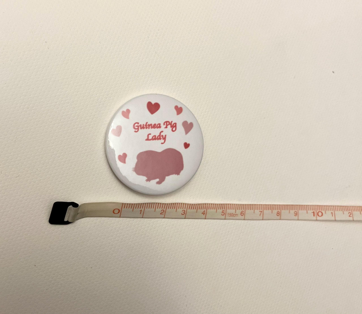 Nålknapp Marsvin Dam Nål Marsvin Märke Rosa Marsvin Marsvin Mamma Gåva