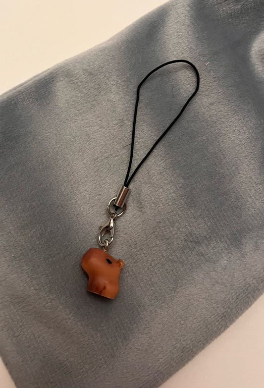 Capybara Phone Strap for Kapybara Lover Gift Kapibara Charm Capybara Keychain