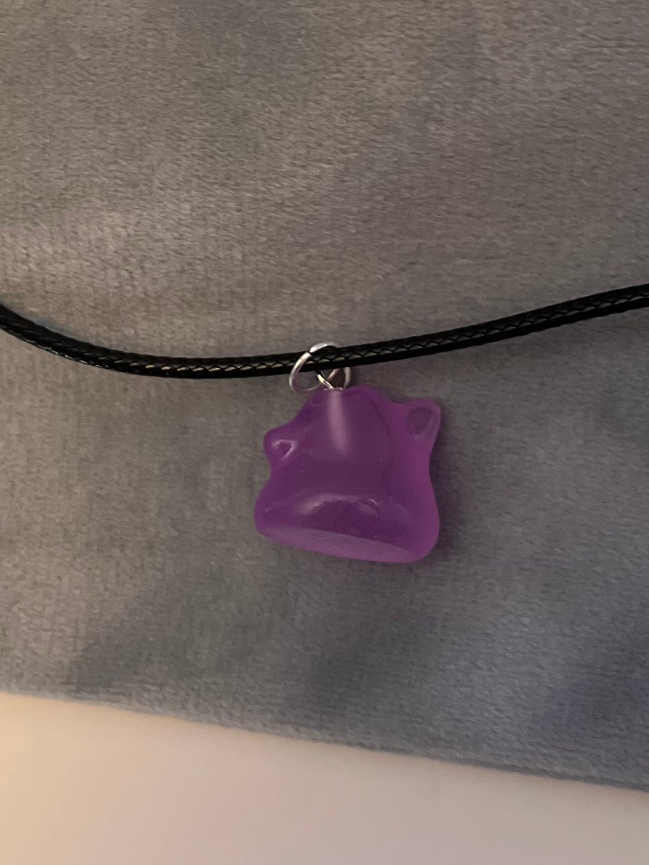 Ditto Halsband Pokemon Smycke Ditto Berlock Tv-spel Halsband för Pokemon-fan Shiny Ditto Pokopia Nintendo merch