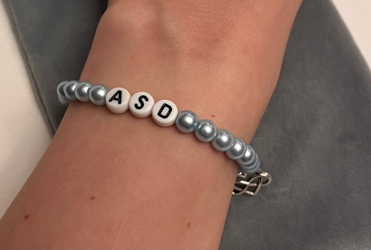 Autism Bracelet Elastic Beaded Bracelet Autism Awareness ASD Jewelry Autistic Bracelet