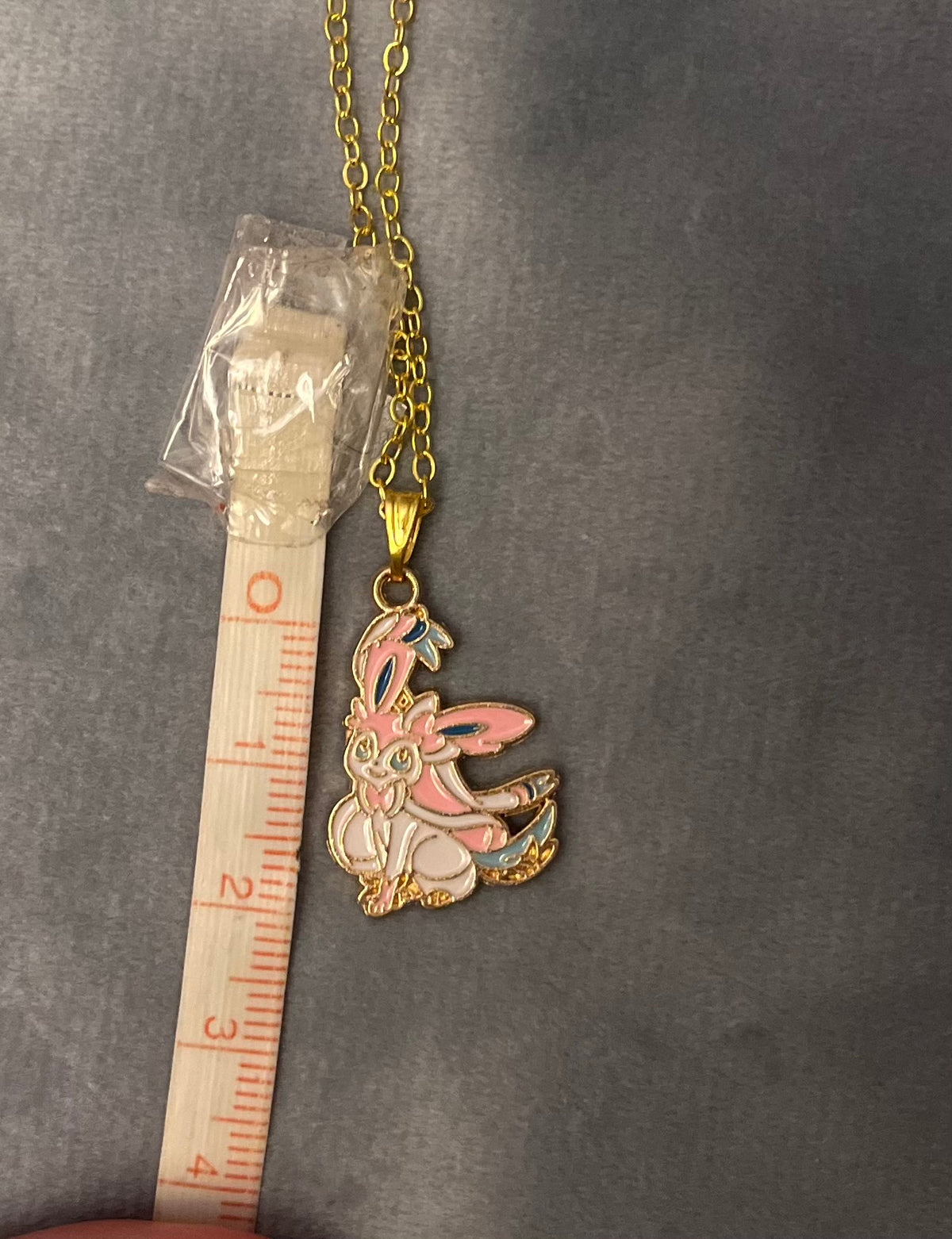 Sylveon Glaceon Necklace Eeveelutions Jewelry  Pokemon Necklace Sylveon Charm Glaceon Pendant Eeveelution