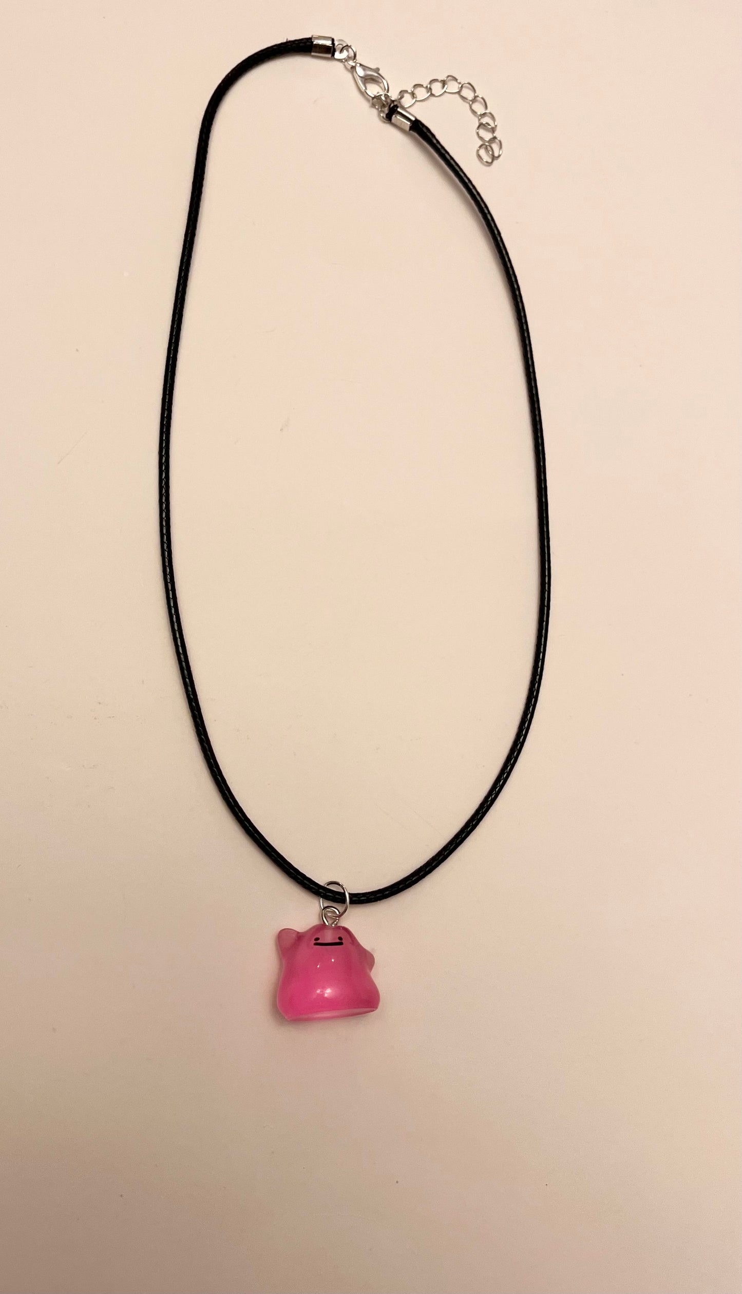 Ditto Halsband Pokemon Smycke Ditto Berlock Tv-spel Halsband för Pokemon-fan Shiny Ditto Pokopia Nintendo merch