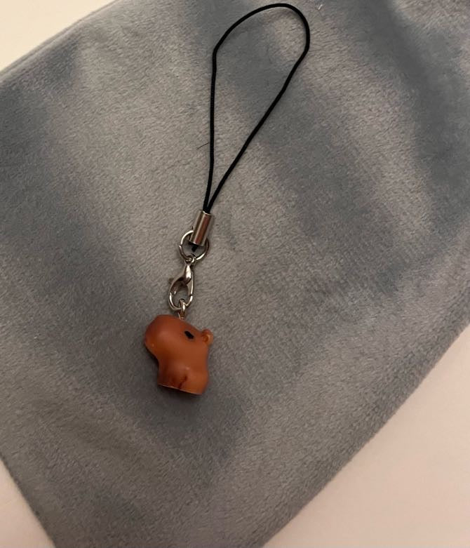 Capybara Phone Strap for Kapybara Lover Gift Kapibara Charm Capybara Keychain
