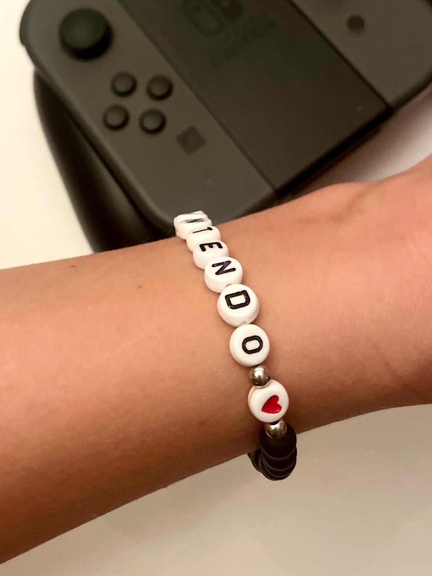 Nintendo Bracelet Beaded Gift for Nintendo Lover Jewelry for Gamer Jewelry Video Game
