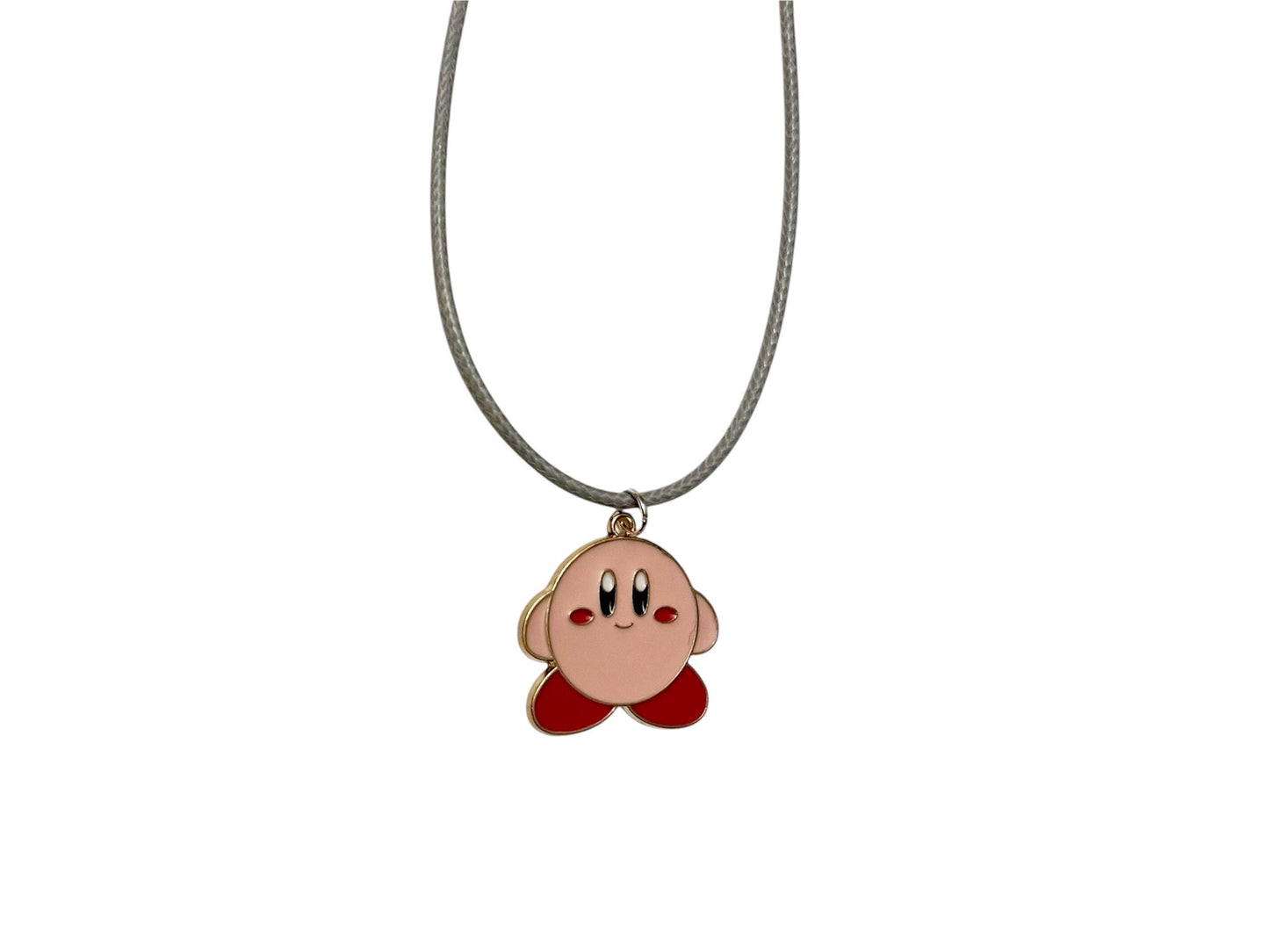 Nintendo Kirby Necklace for Retro Gamer Gift  Video Game Jewelry Kirby Charm Nintendo Pendant Kirby Jewelry