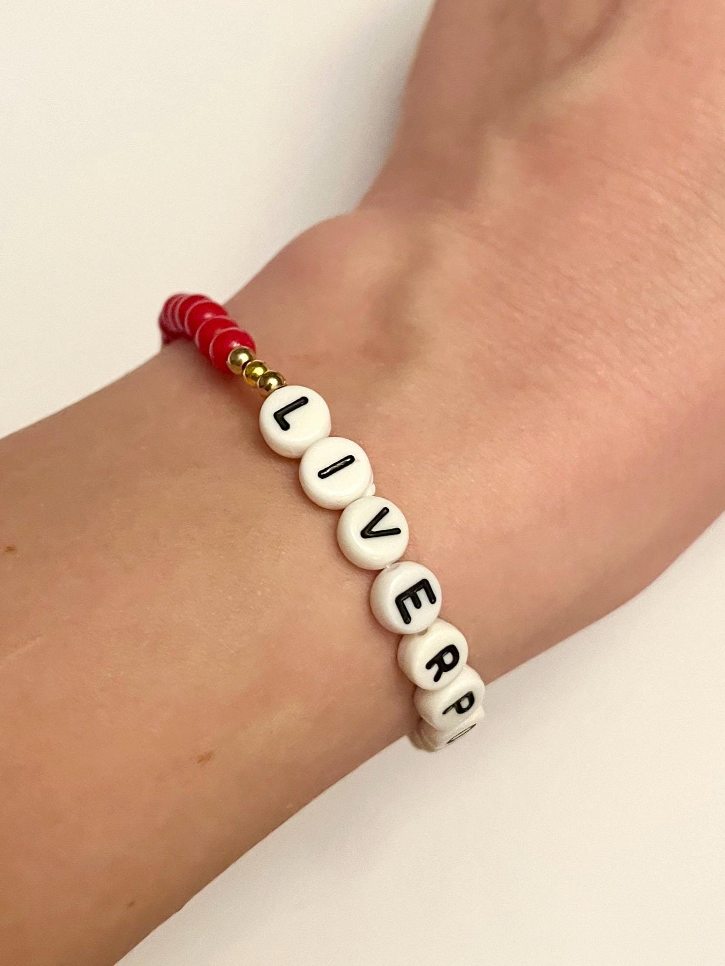 Liverpool Armband Liverpool Fotbollsklubb LFC Armband för Liverpool Fan Present smycken Liverpool Klubbtillbehör