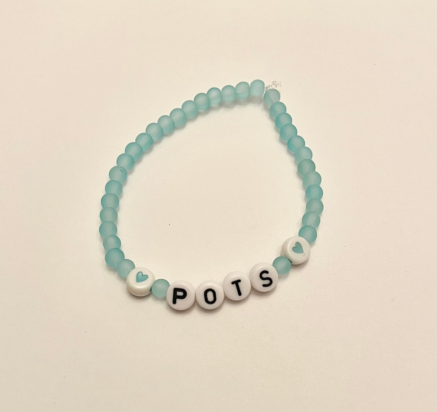 POTS Armband Elastiskt Pärlarmband POTS Medvetenhet POTS Warrior 