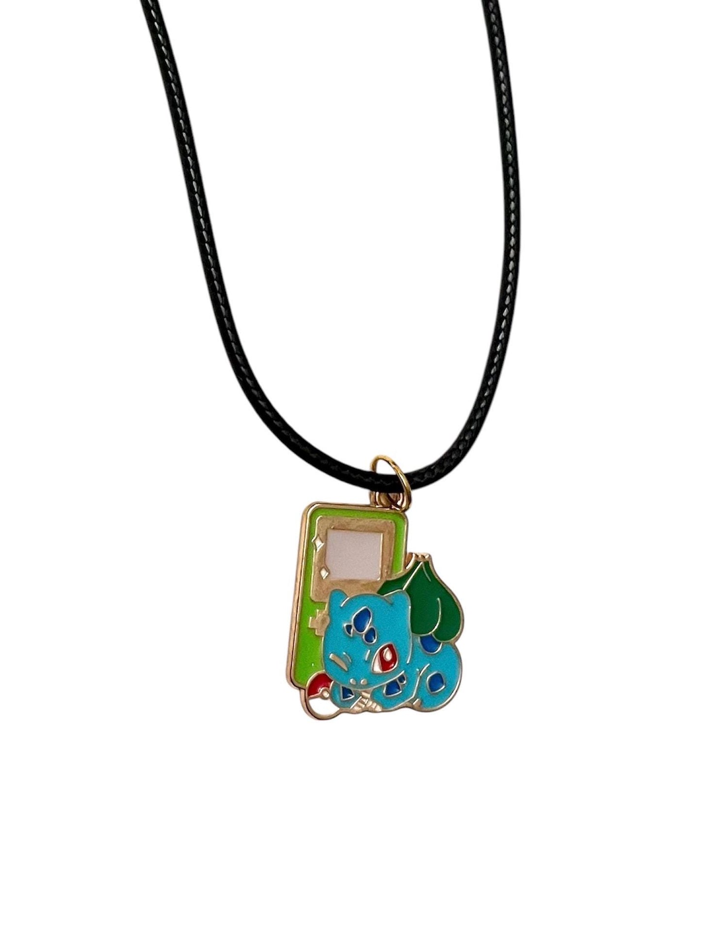 Pokémon-halsband med Game Boy-berlock, Nintendo, rolig och nostalgisk present till retrospelare, handgjort smycke tv-spel halsband