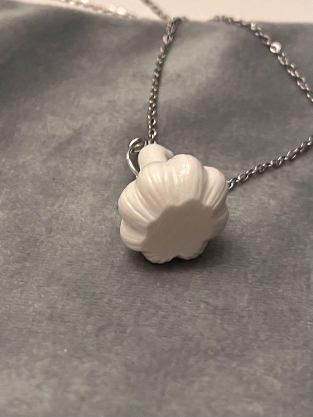 Goose Necklace Garlic Goose Charm Swan Garlic Shape Funny Geese Jewelry