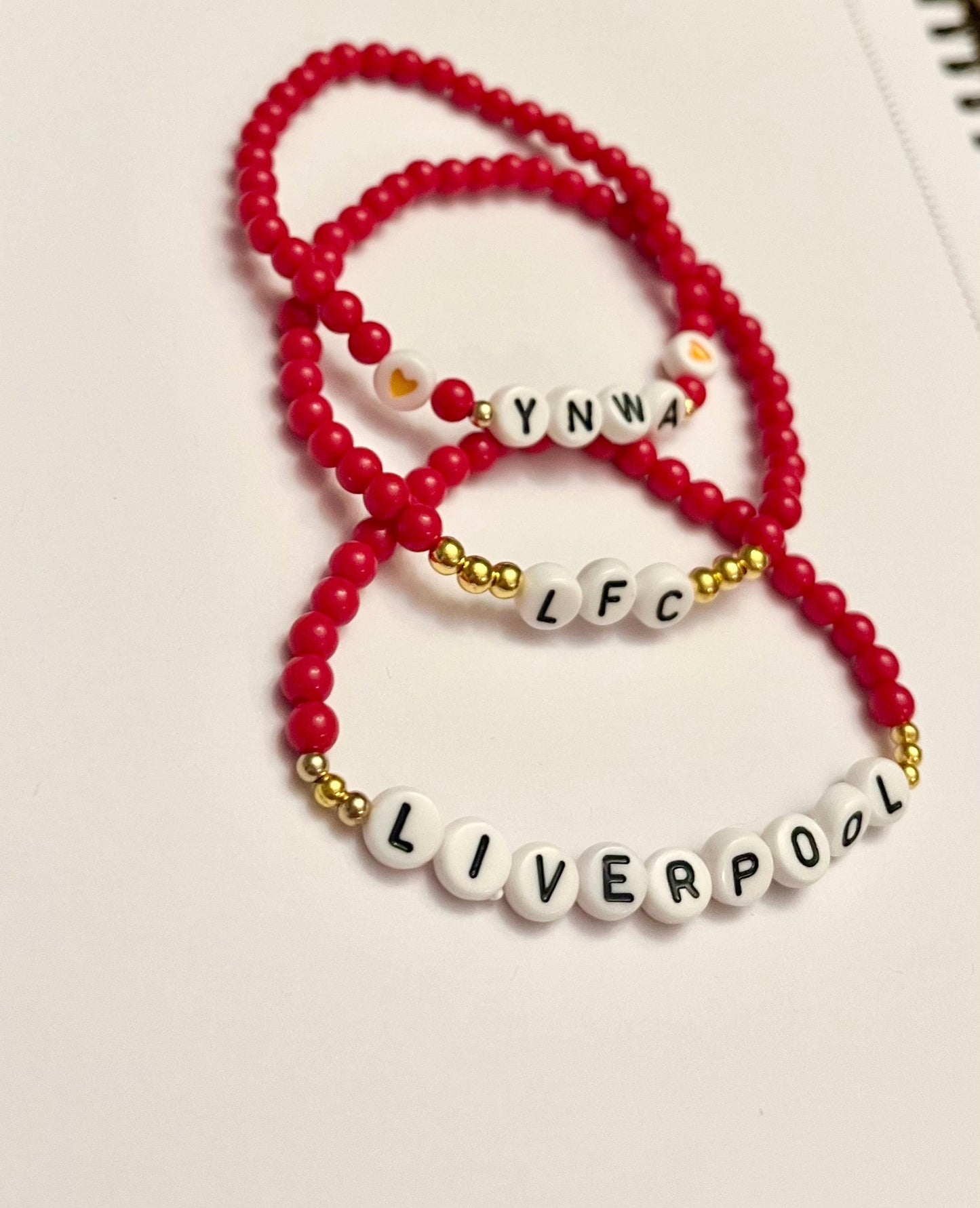 Liverpool Armband Liverpool Fotbollsklubb LFC Armband för Liverpool Fan Present smycken Liverpool Klubbtillbehör