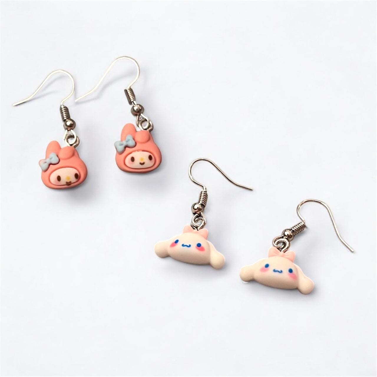 Sanrio Örhängen Cinnamoroll My Melody Örhängen Kawaii Smycken Örhängen