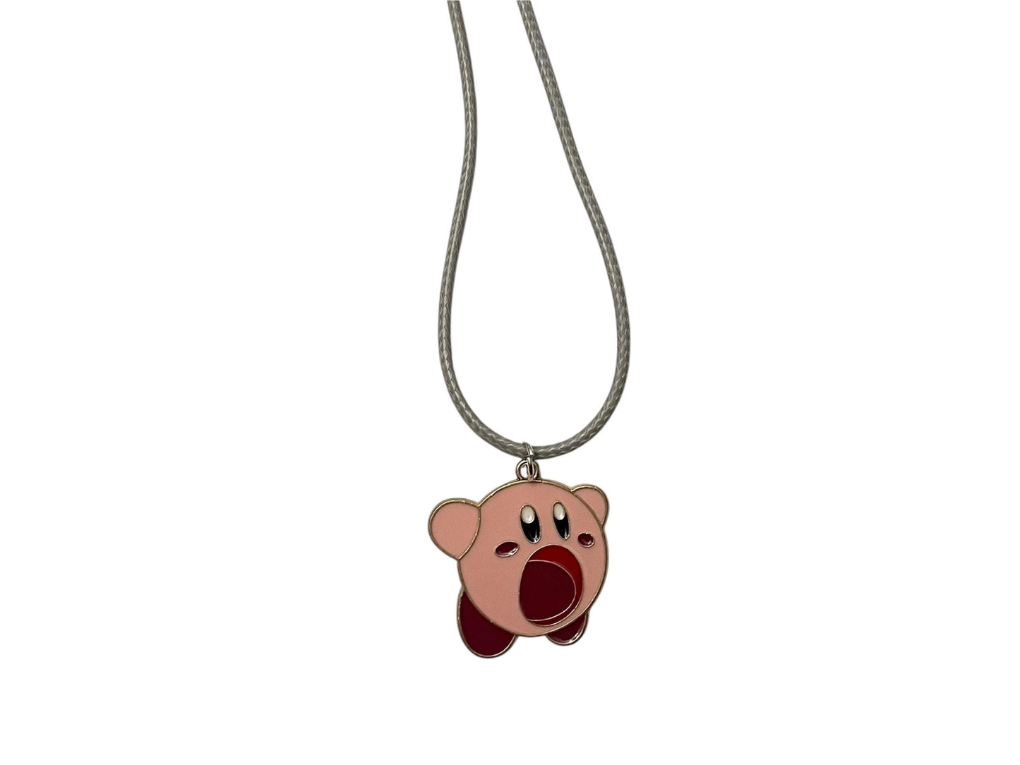 Nintendo Kirby Necklace for Retro Gamer Gift  Video Game Jewelry Kirby Charm Nintendo Pendant Kirby Jewelry