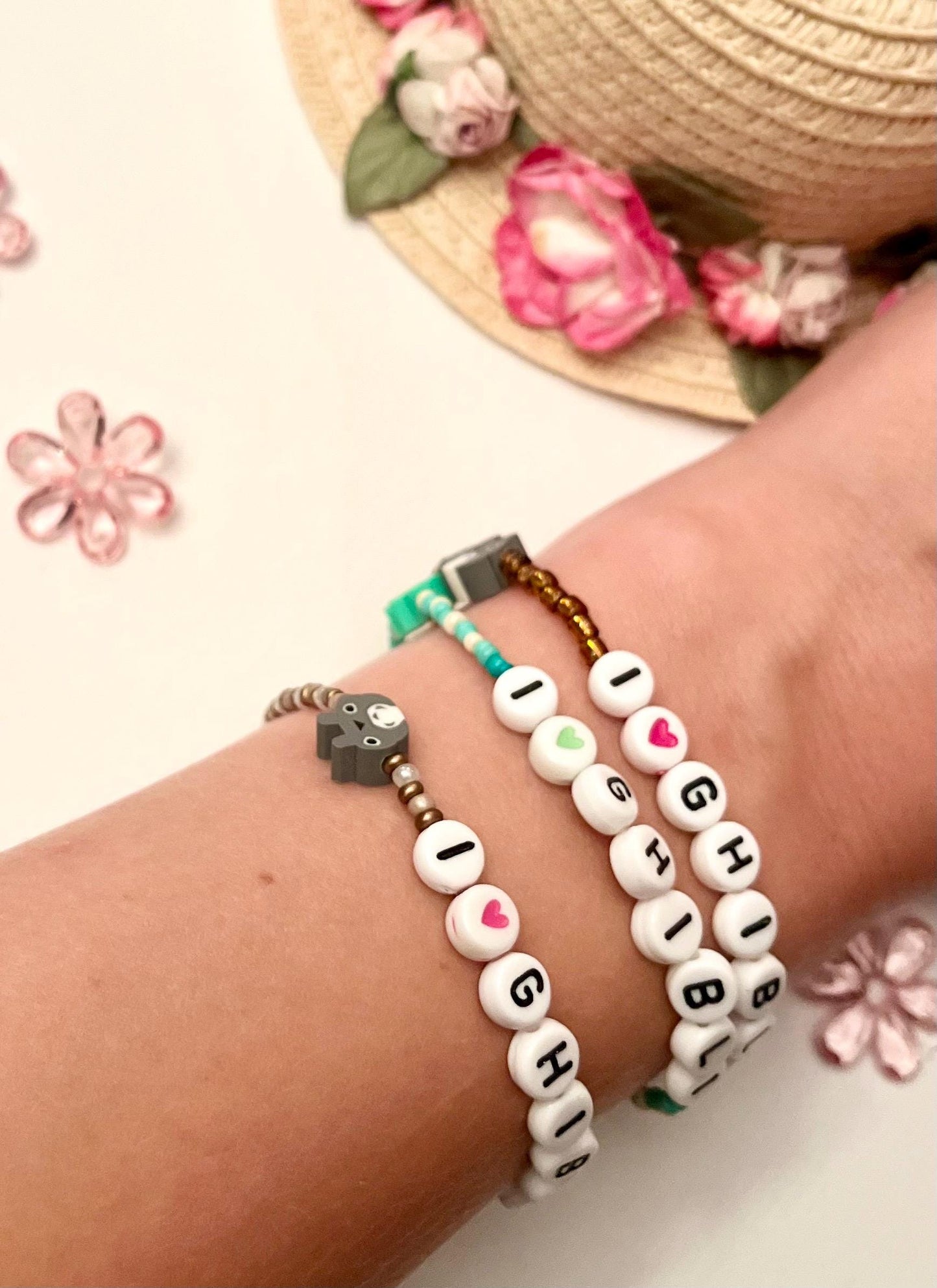 Totoro armband I Love Ghibli armband för Ghibli-älskare present söta smycken för animeälskare present 