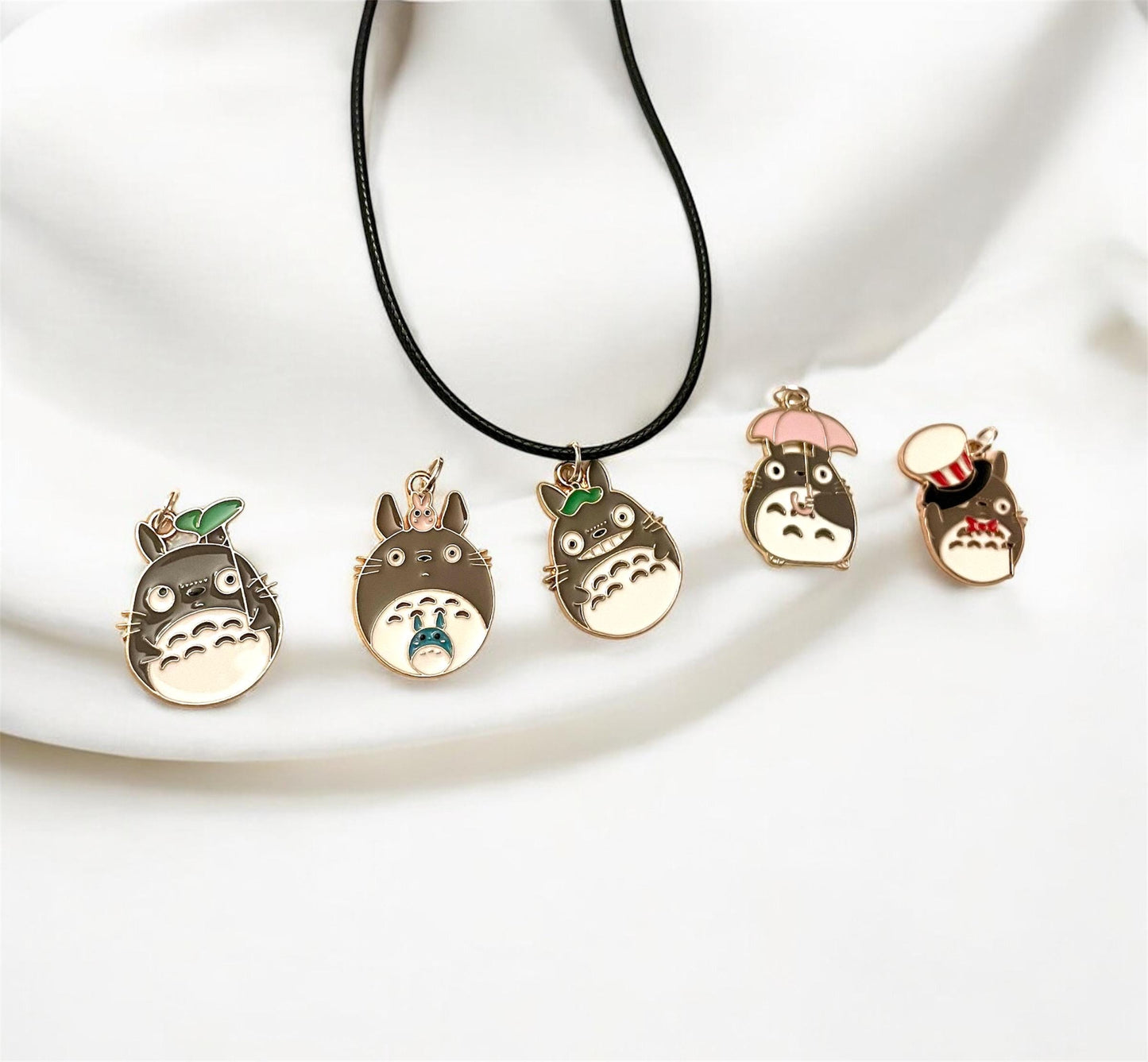 Totoro Halsband Studio Ghibli Älskare Present Smycken Totoro Berlock Anime Halsband I Love Ghibli Merchandise